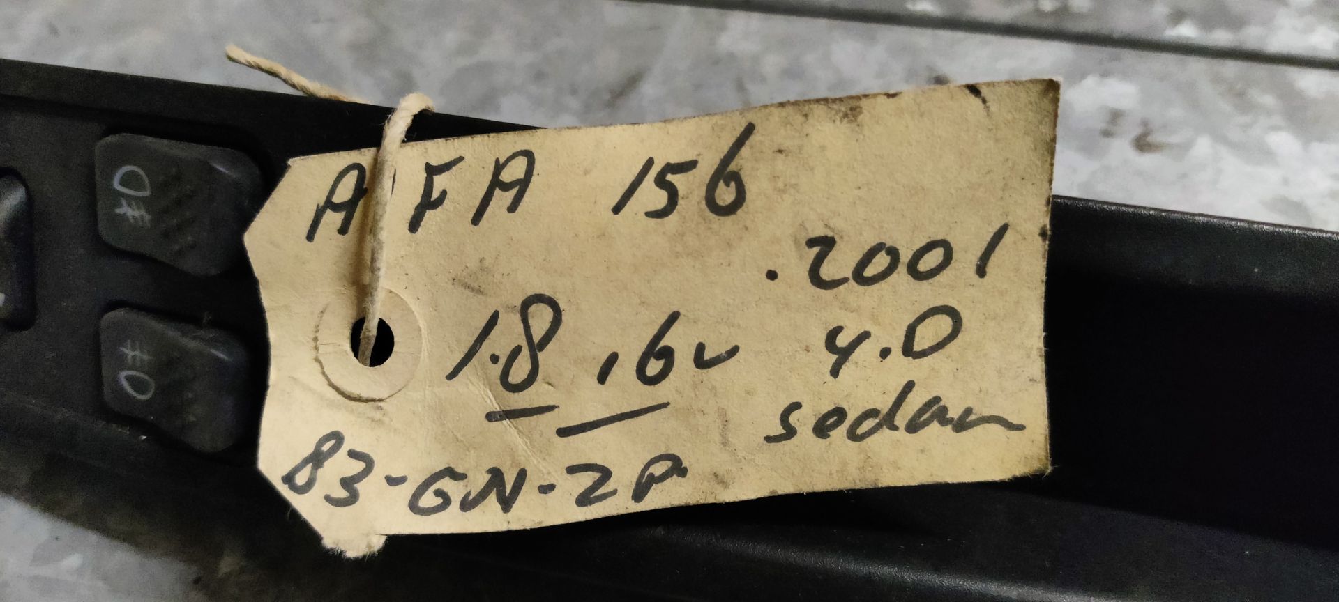 Alfa Romeo 156 onderdelen bij Stegeman Autosloperij in Exel.