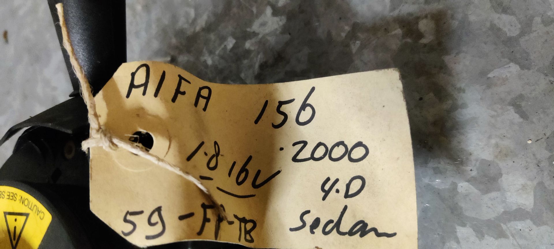 Stuurkolomschakelaar van een Alfa 156