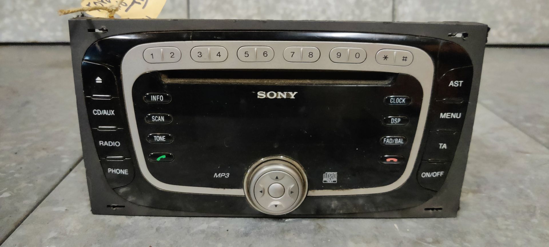 Radio CD speler van een Ford C-max