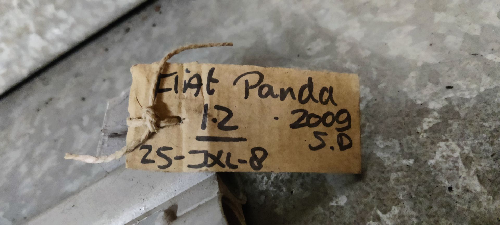 Fiat Panda gebruikte onderdelen bij Stegeman Autosloperij.