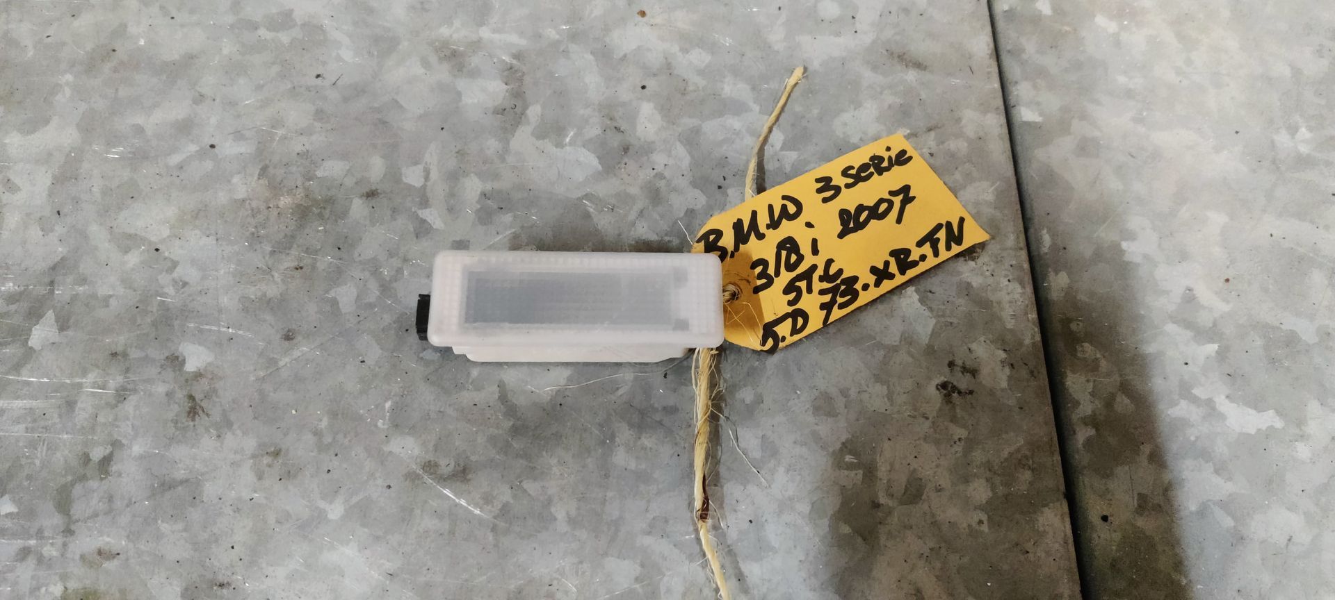 BMW 318i (E91) interieurverlichting (kleine lamp) 2007.