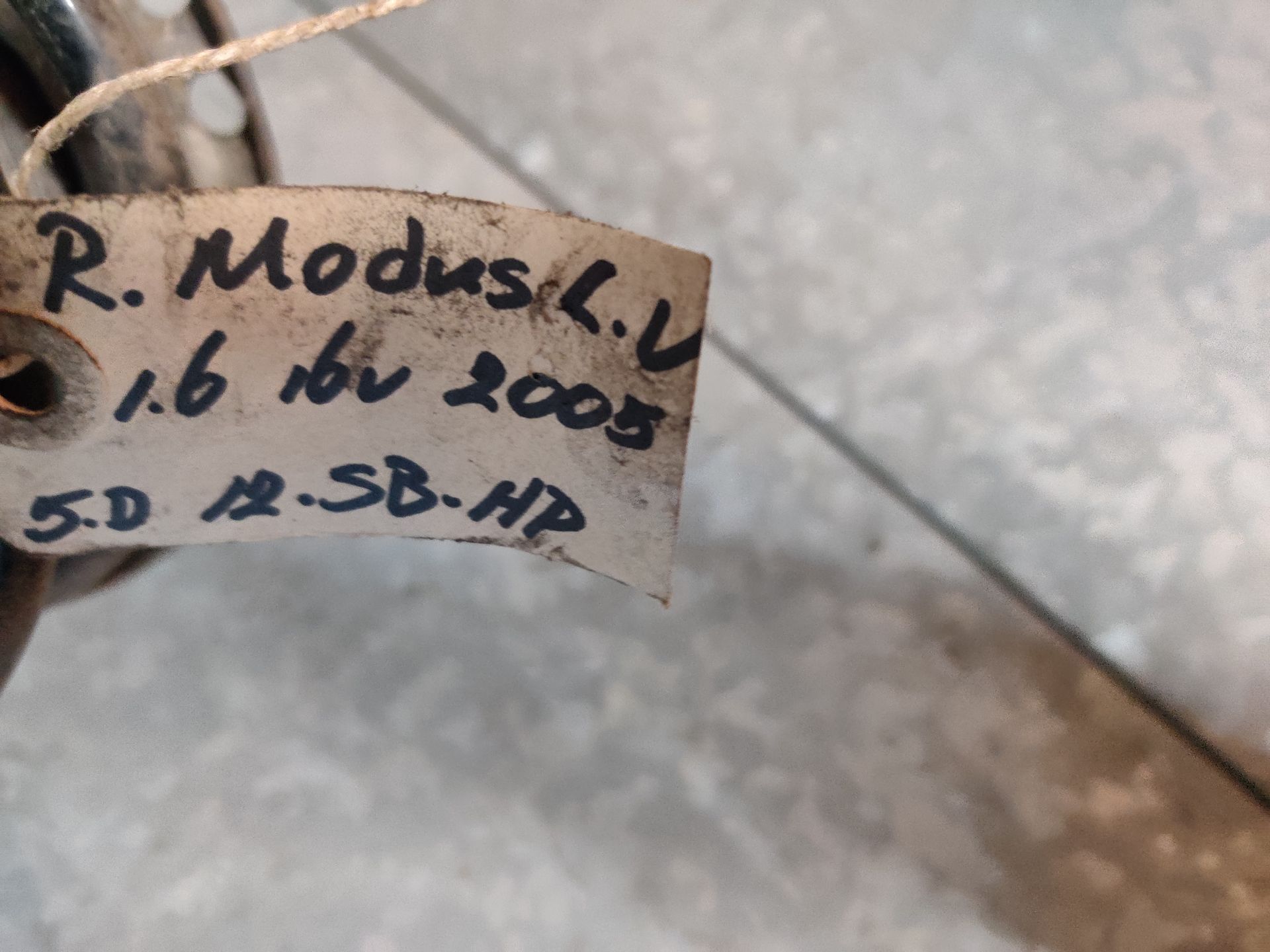 Renault Modus onderdelen bij Stegeman Autosloperij bij Lochem.