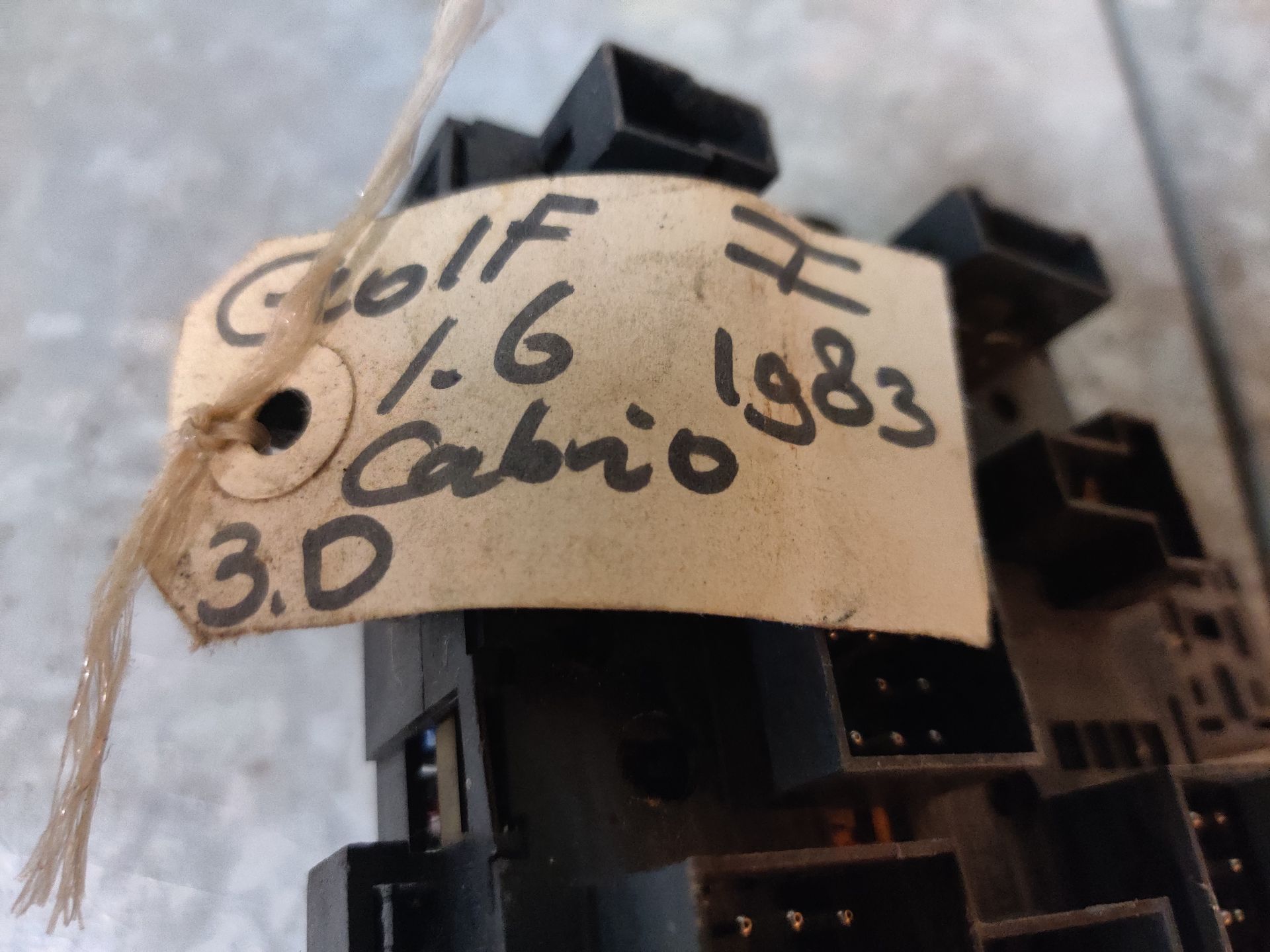 VW Golf1 Cabrio  onderdelen bij  Stegeman Car Parts www.stegemancarparts.nl