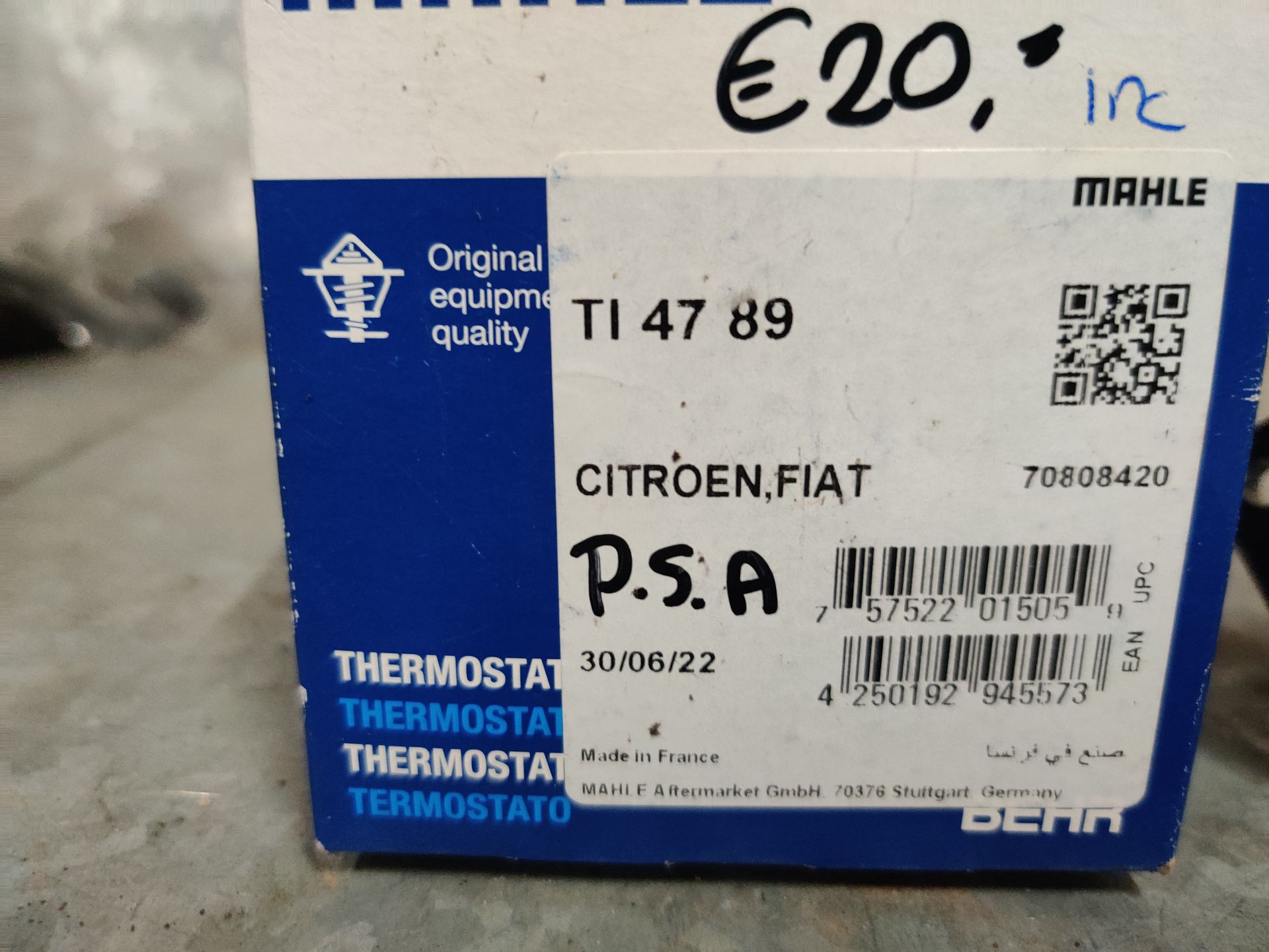 Veel nieuwe PSA onderdelen  bij Stegeman Autosloperij in Exel.