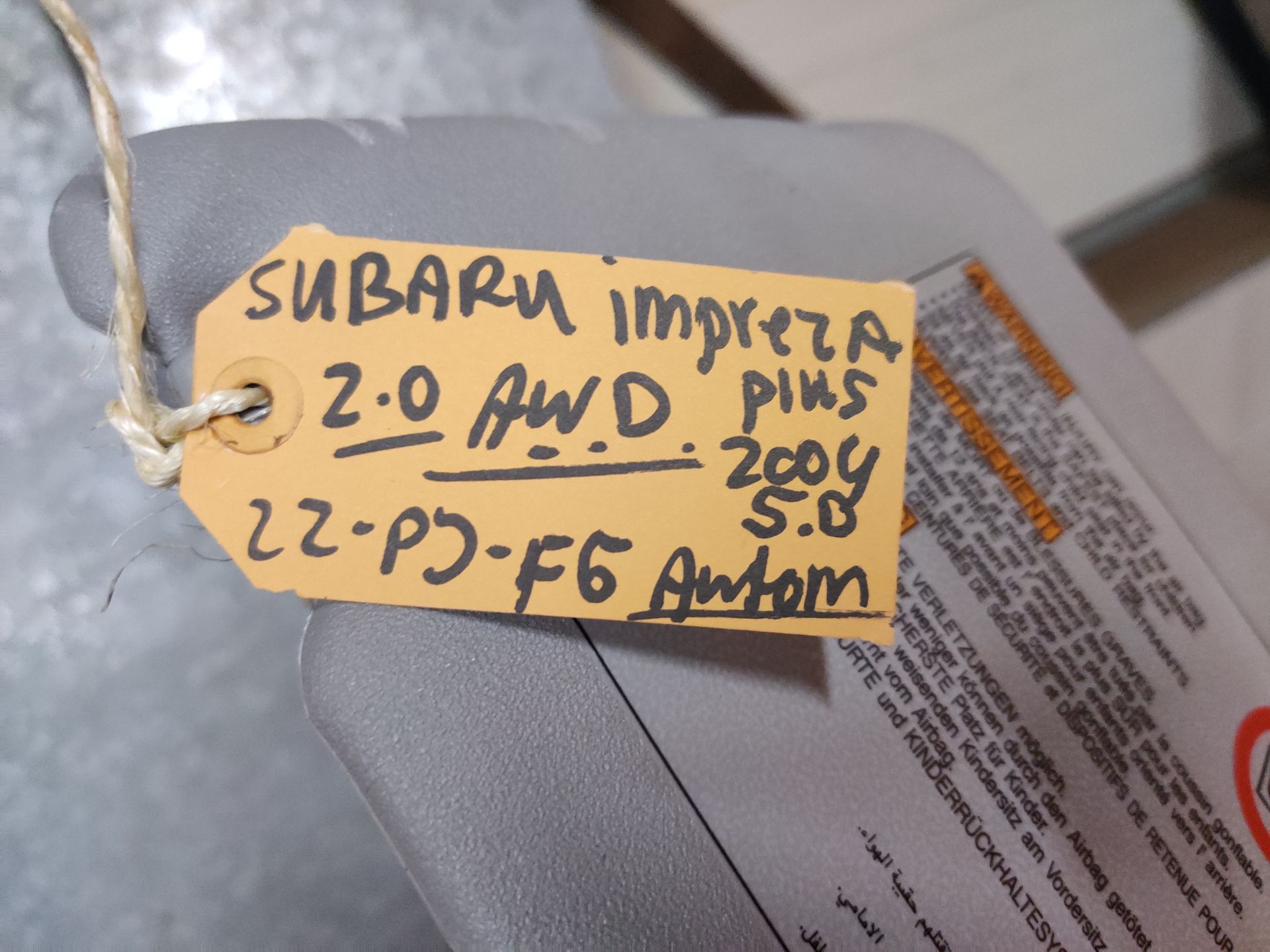 Subaru Impreza onderdelen bij Stegeman Car Parts in Lochem