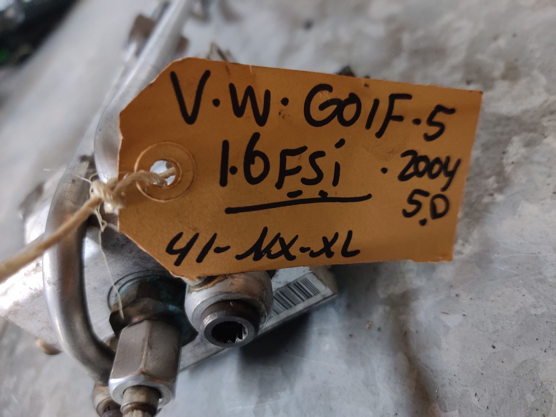 Hogedrukpomp Volkswagen bij Stegeman Autosloperij