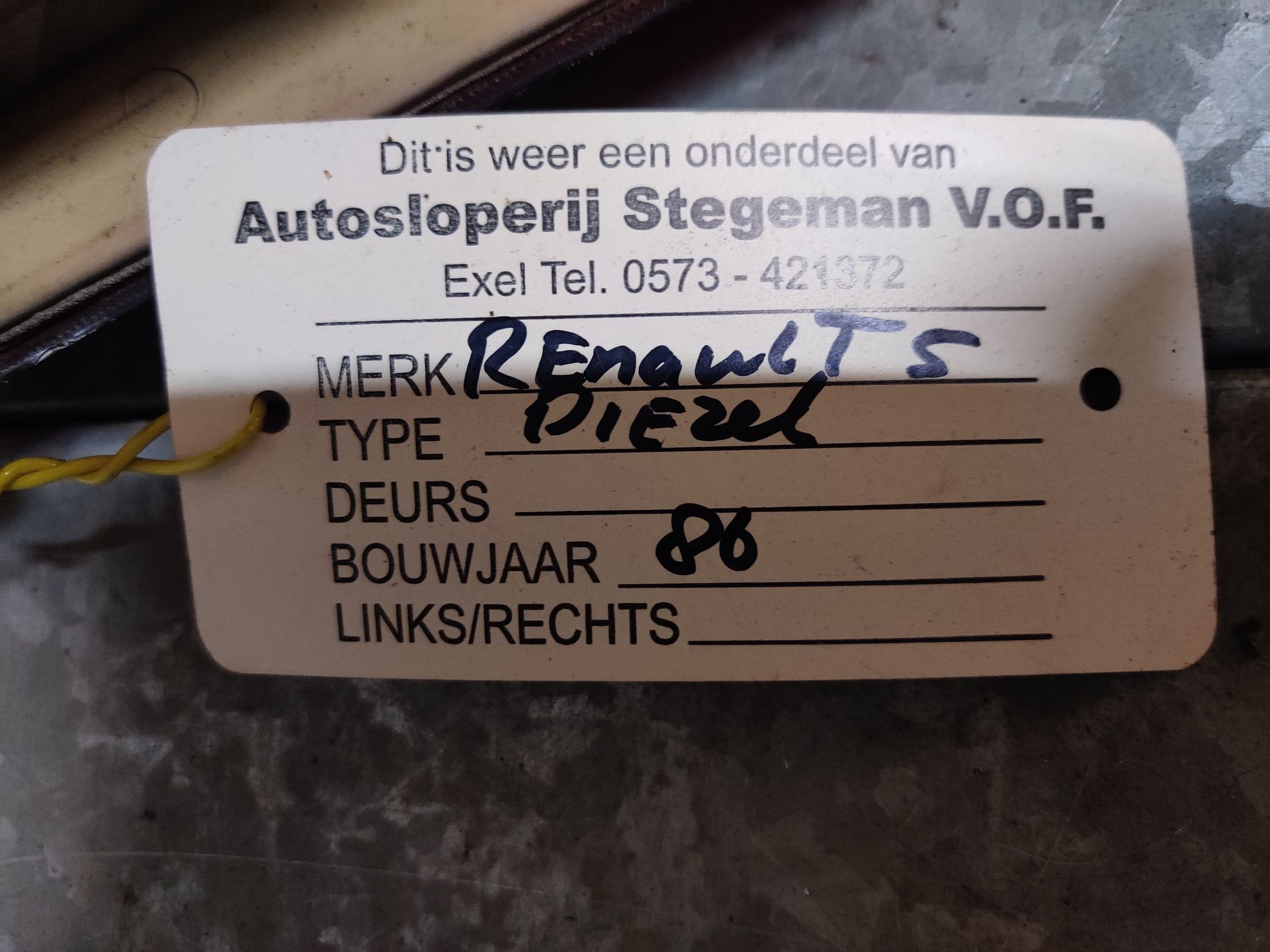 Renault 5 achterlicht