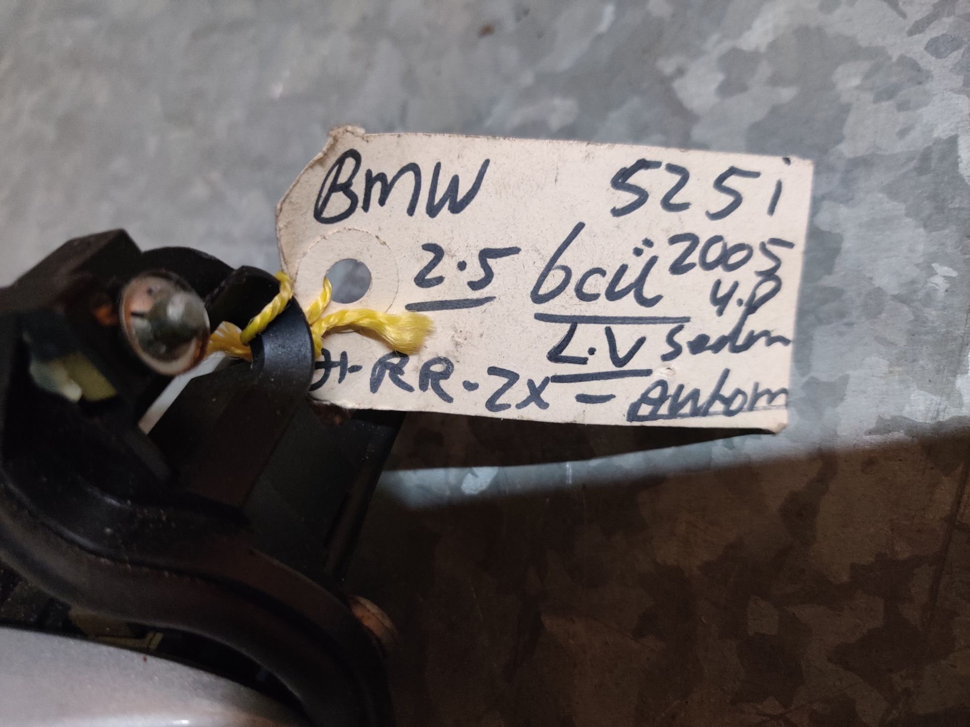 BMW 525i onderdelen bij Stegeman Autosloperij in Exel.