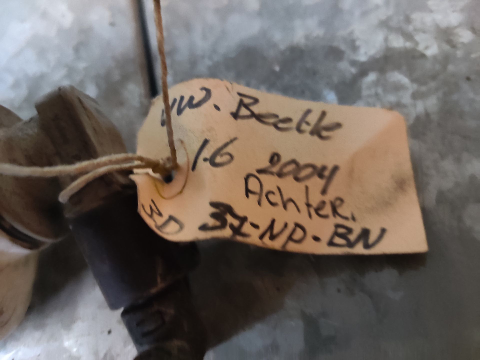 VW Beetle achteruitrijlicht van een 1.6 uit 2004.