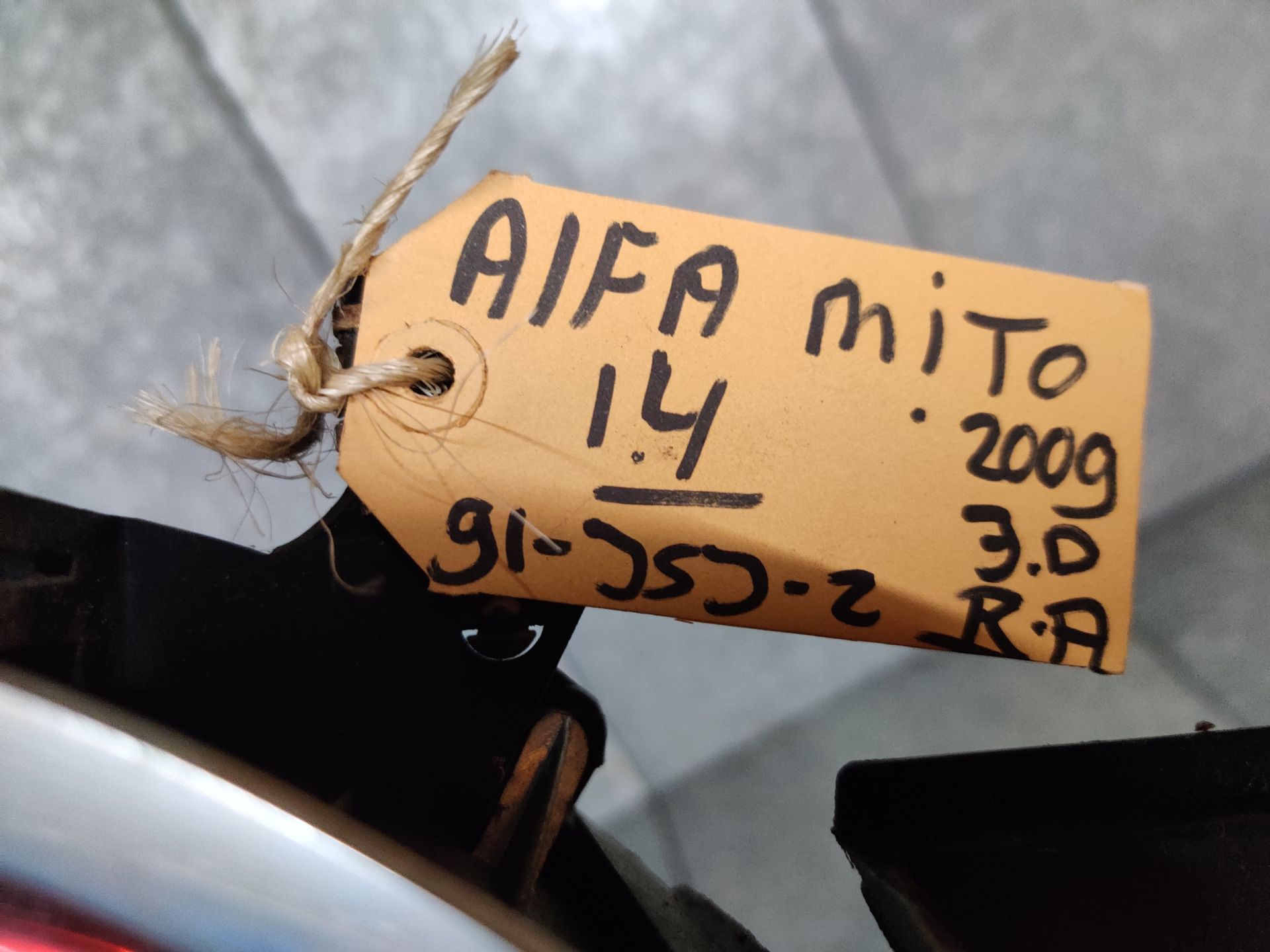 Alfa Mito, Seat Altea onderdelen tussen Deventer en Hengelo bij Stegeman Autosloperij in Exel.