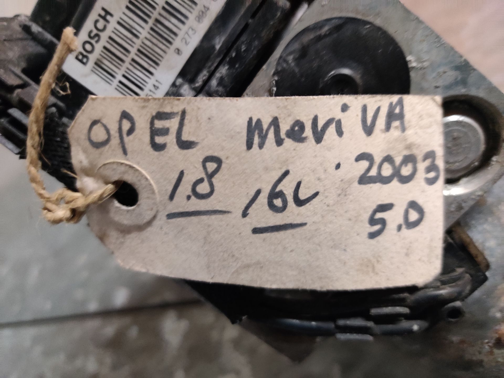 Opel Meriva hoofdremcilinders bij Stegeman Carparts in Exel bij Lochem.