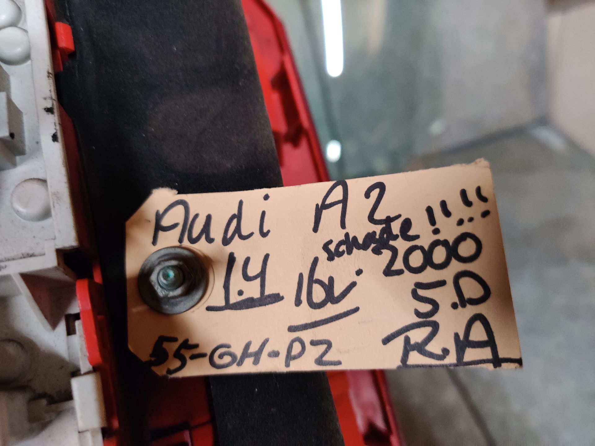Audi A2 rechter achterlicht uit 2000.