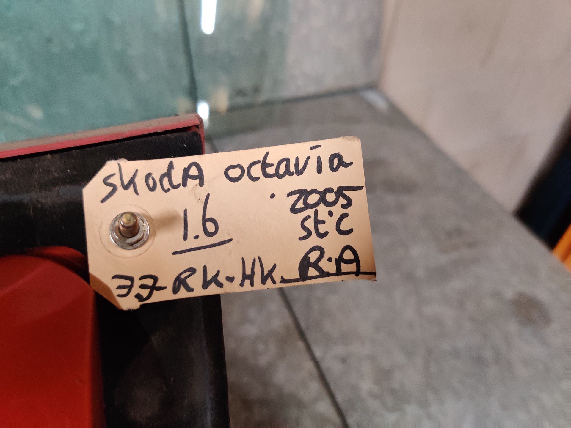 Skoda Octavia station rechter achterlicht van een 1.6 uit 2005.
