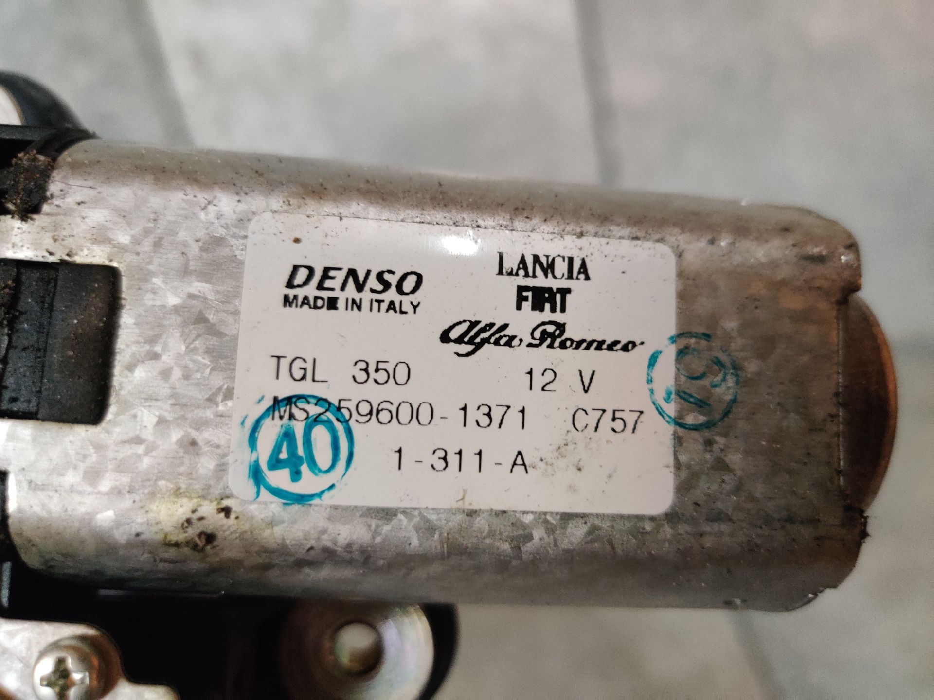Ford Ka ruitenwissermotor achter van een 1.2 uit 2011.