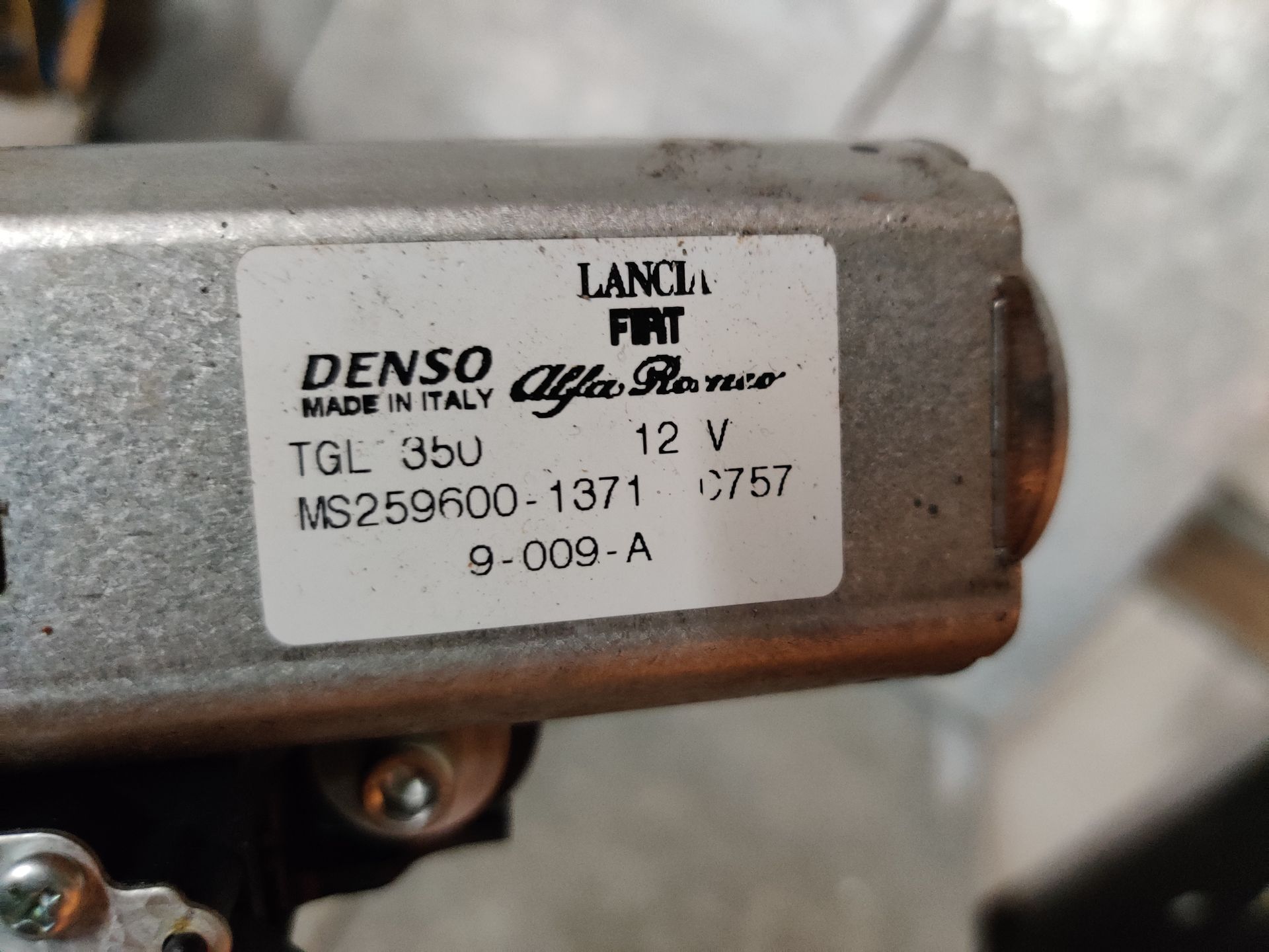 Stegeman Car Parts, ruitenwissermotor van diverse modellen op voorraad, Fiat 500, Volvo, Opel Manta