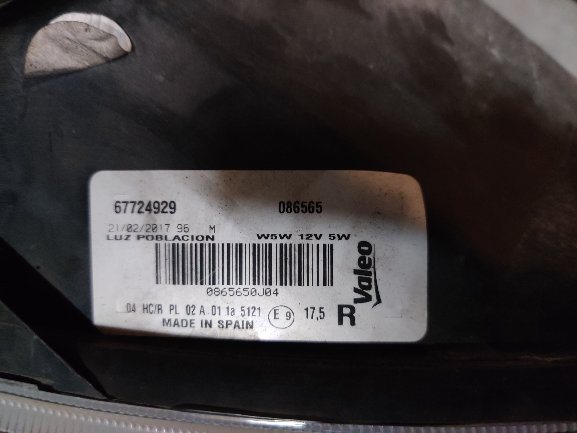 Ford Ka rechter koplamp uit 2008.