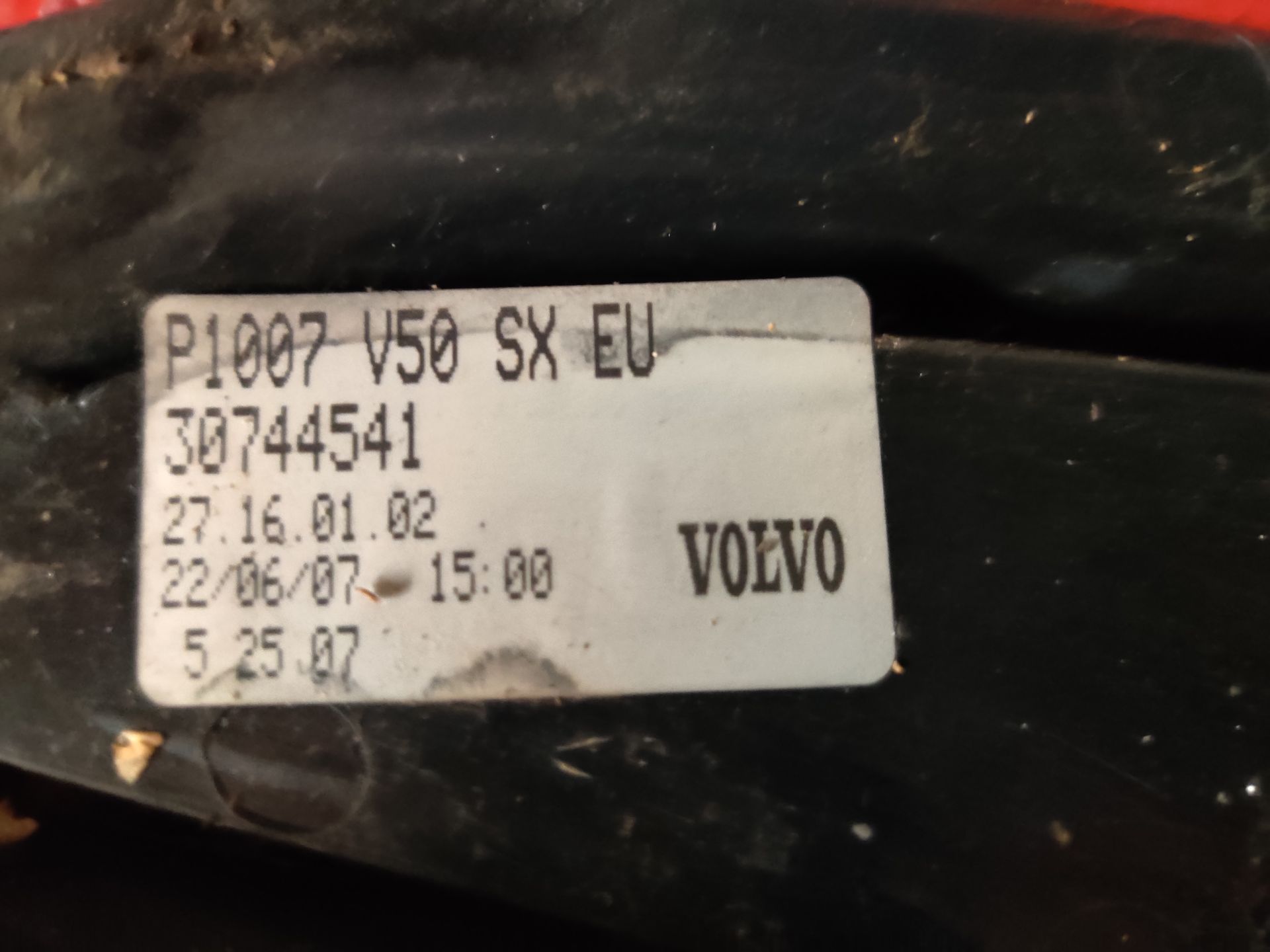 Volvo V50 linker achterlicht van een 1.8 uit 2007.