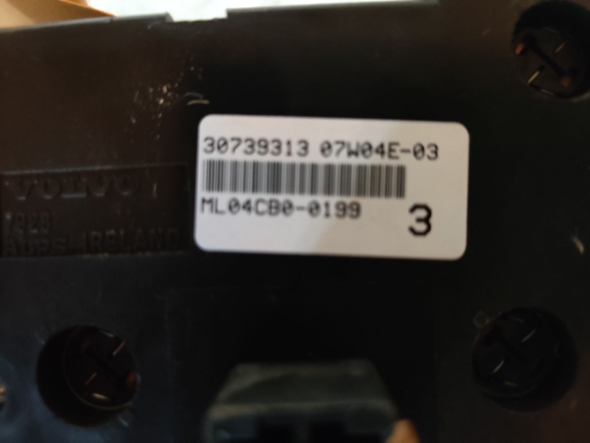 Volvo V70 lichtschakelaar van een 2.4 uit 2007, gebruikt.
