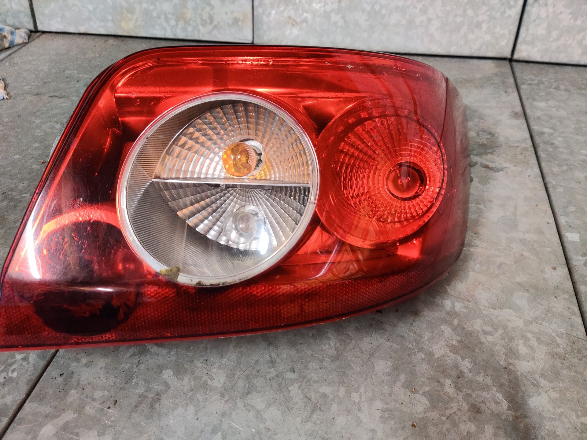 Renault Megane Cabriolet rechter achterlicht uit 2007.