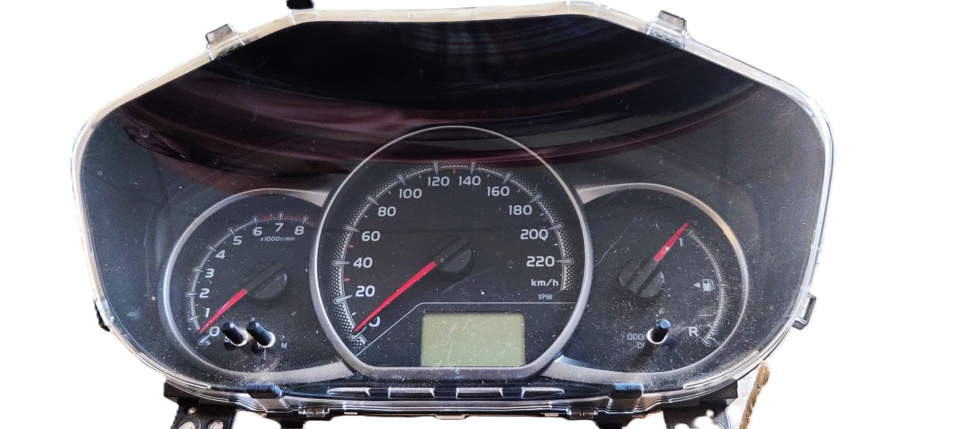 Toyota Yaris dashboard 2017.