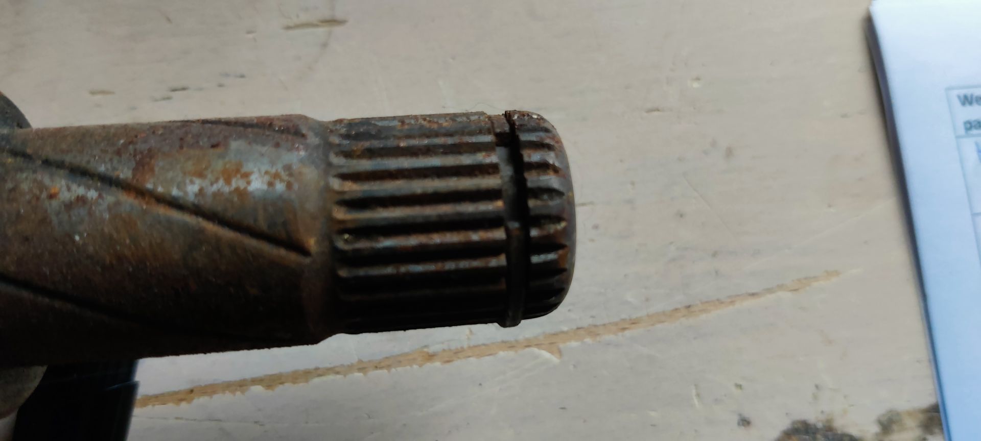 Volvo S60, V70, XC70 aandrijfas linksvoor.