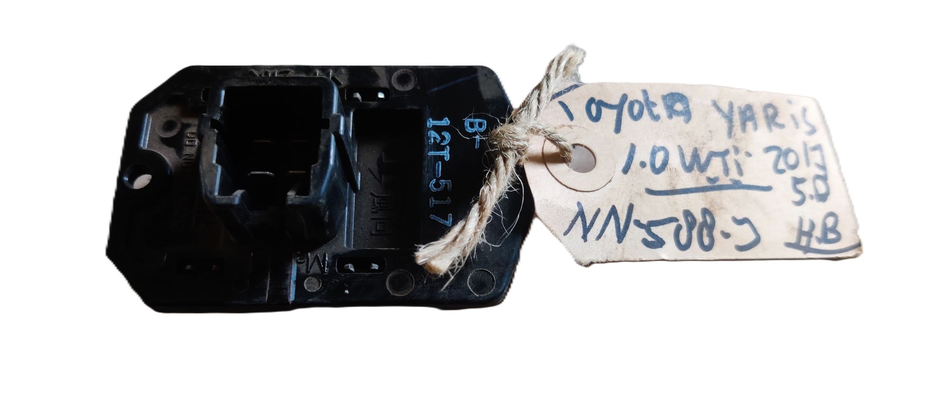 Toyota Yaris kachelweerstand.