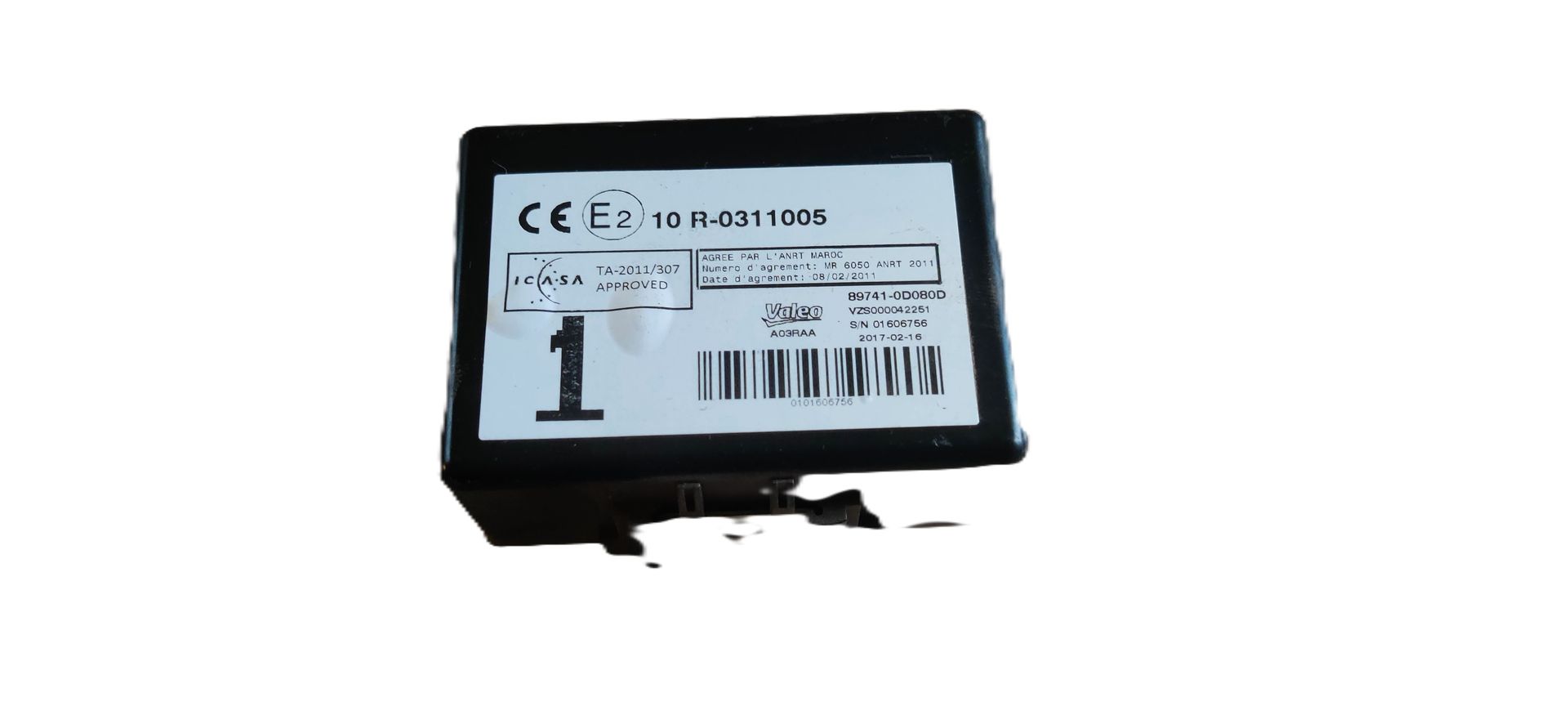 Toyota Yaris centrale deurvergrendeling.