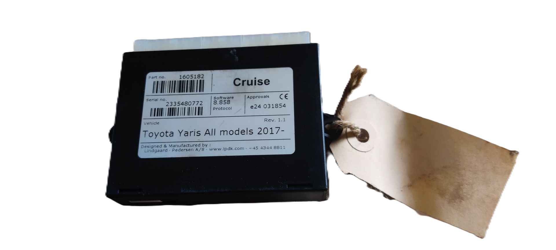 Toyoya Yaris cruise control unit.