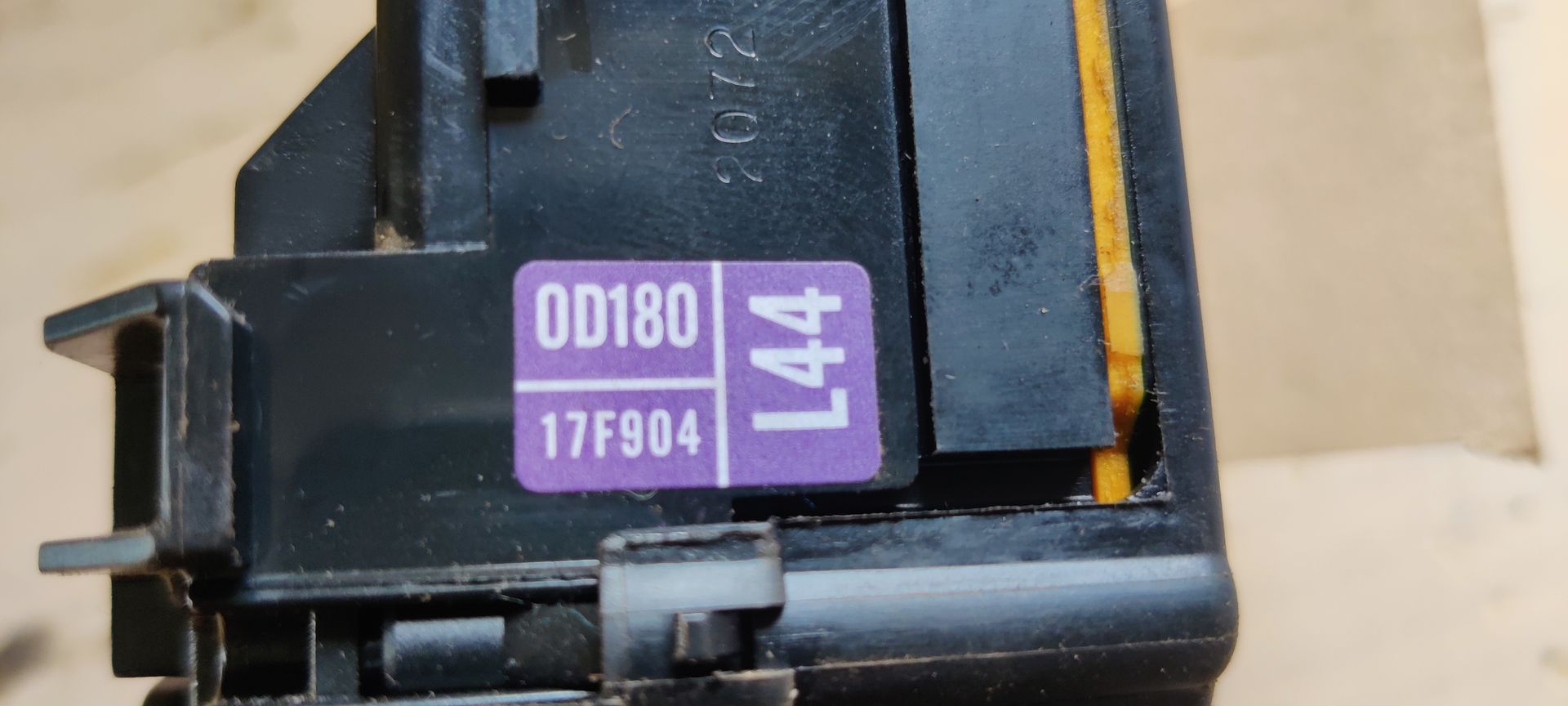 Toyota Yaris ruitenwisserschakelaar.