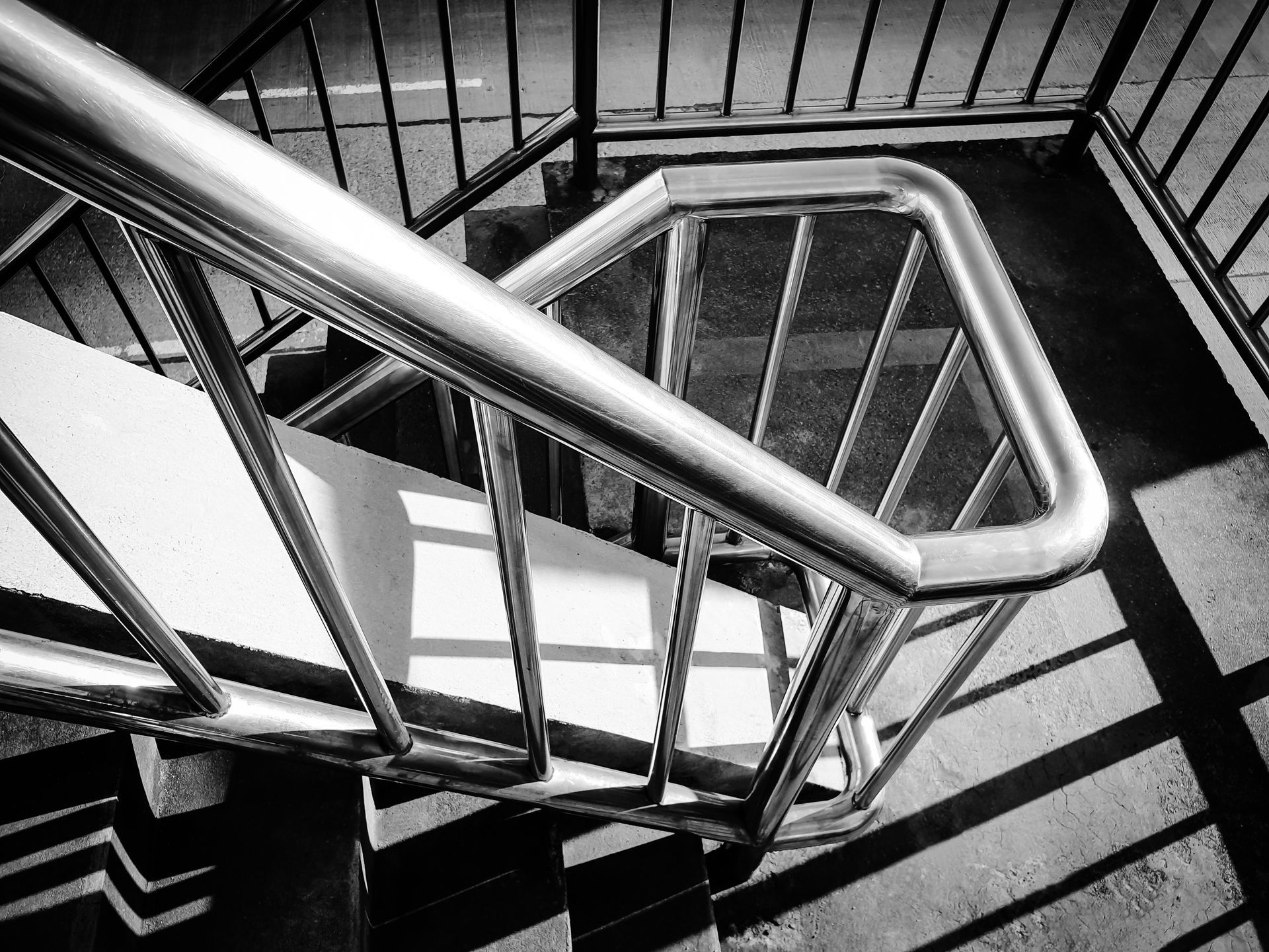 Industrial Pipe Handrail