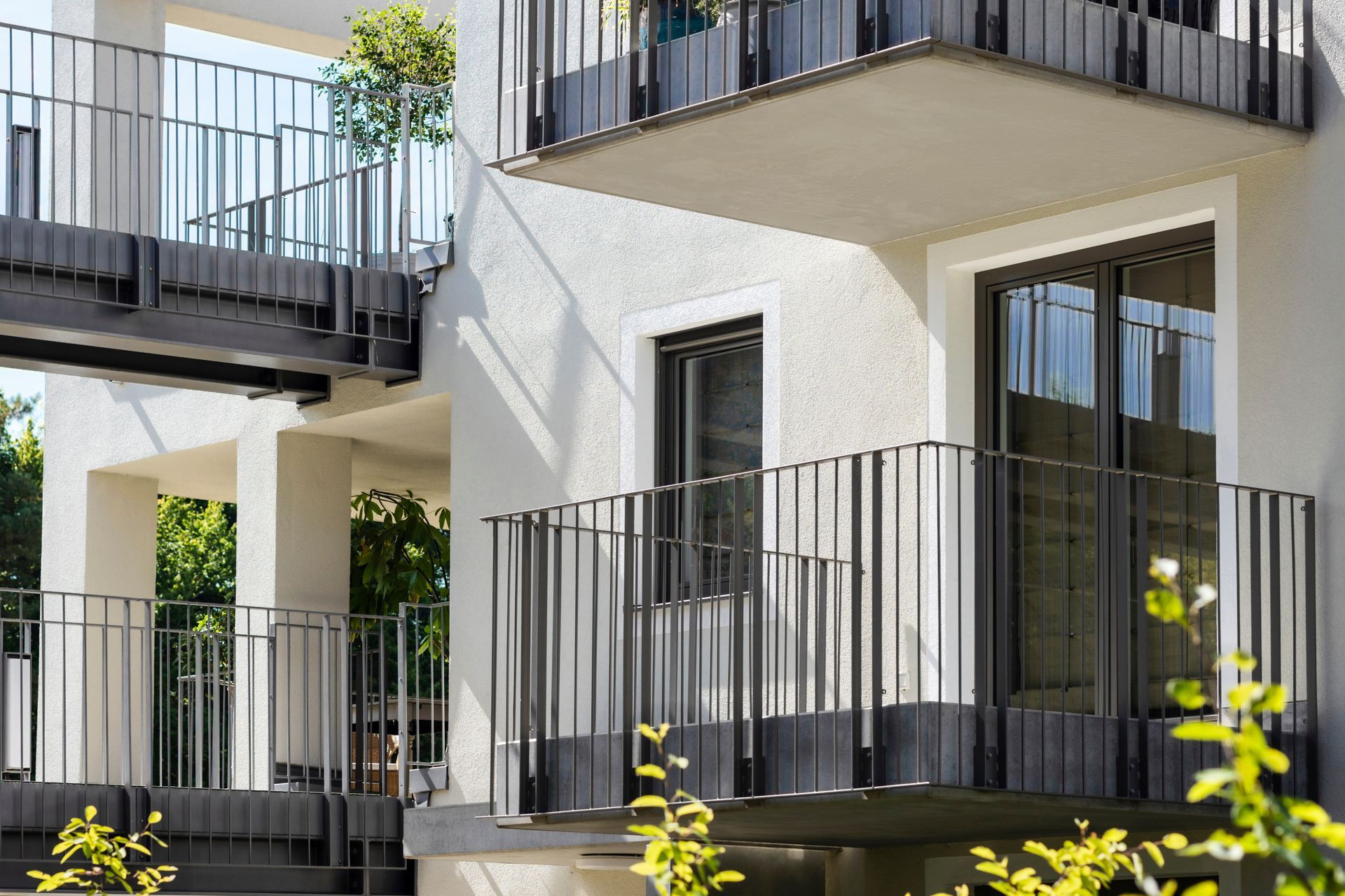 Modern Metal Railing