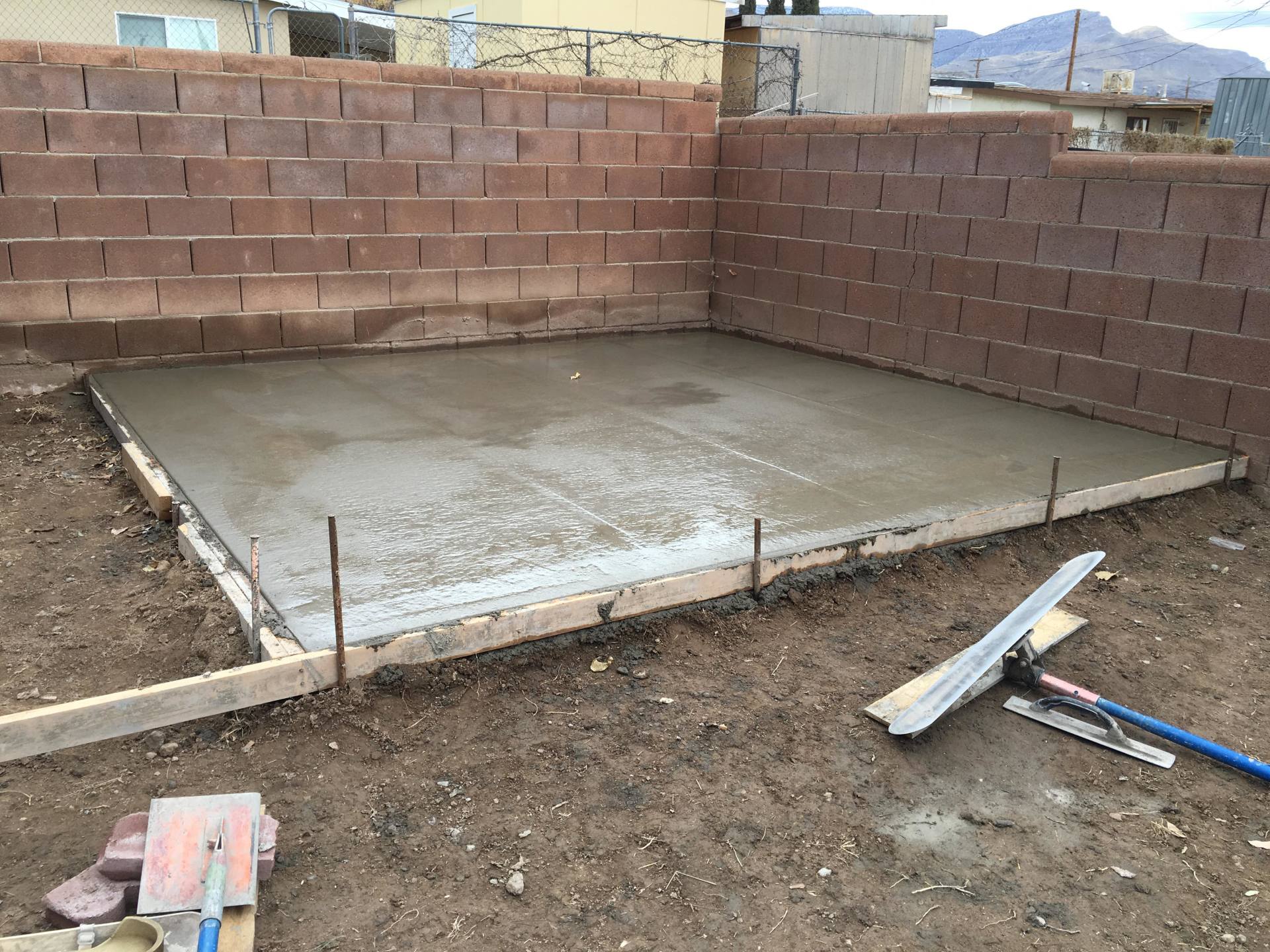 Wet Paving — Alamogordo, NM — David's Landscaping Design LLC