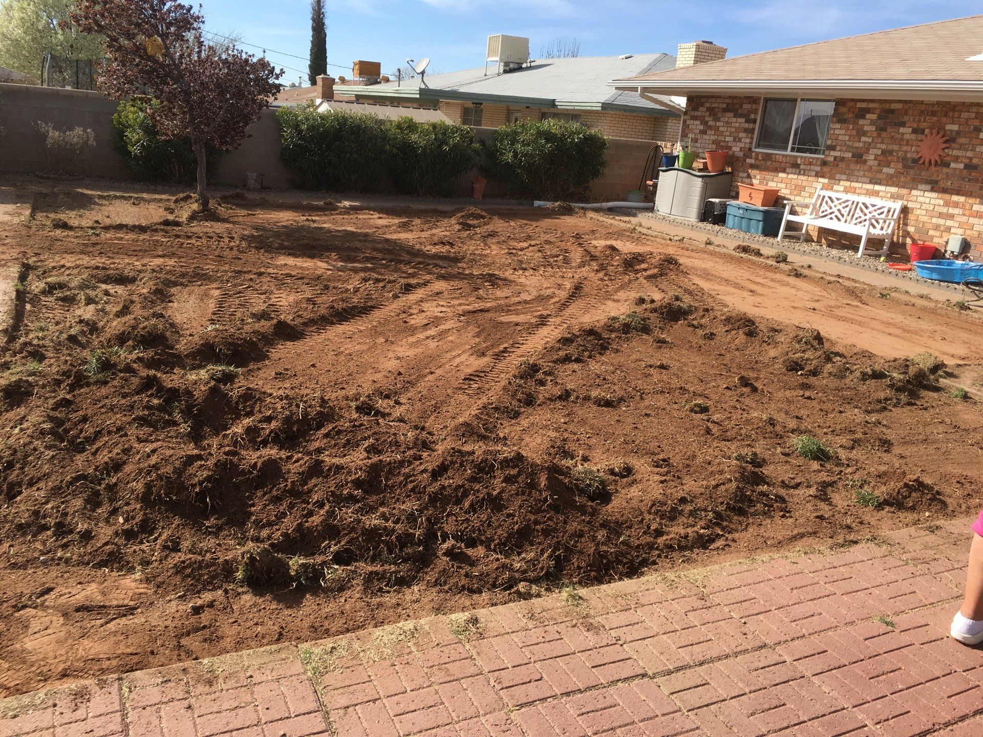 Paving a Land — Alamogordo, NM — David's Landscaping Design LLC