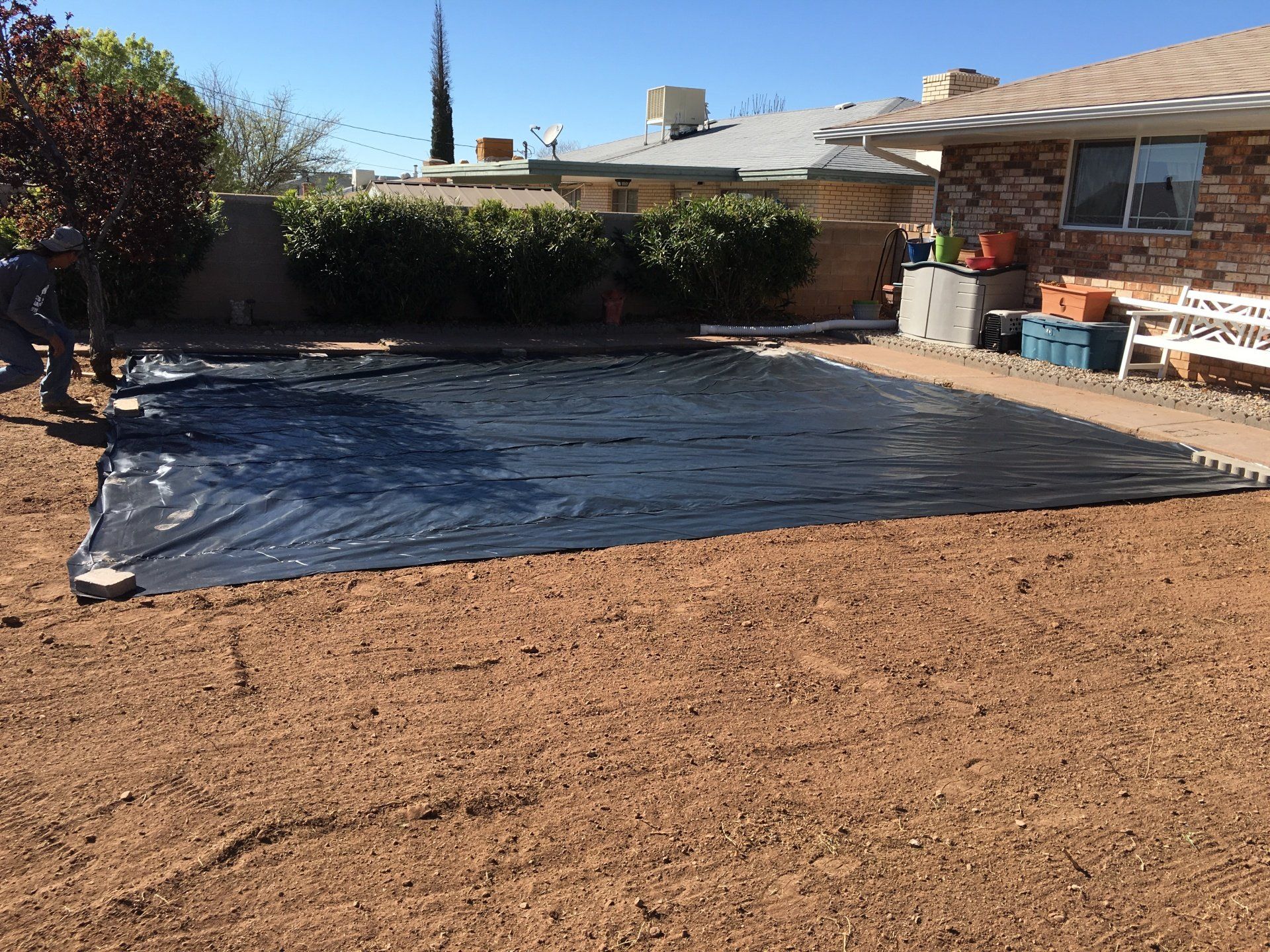Adding Artificial Grass — Alamogordo, NM — David's Landscaping Design LLC