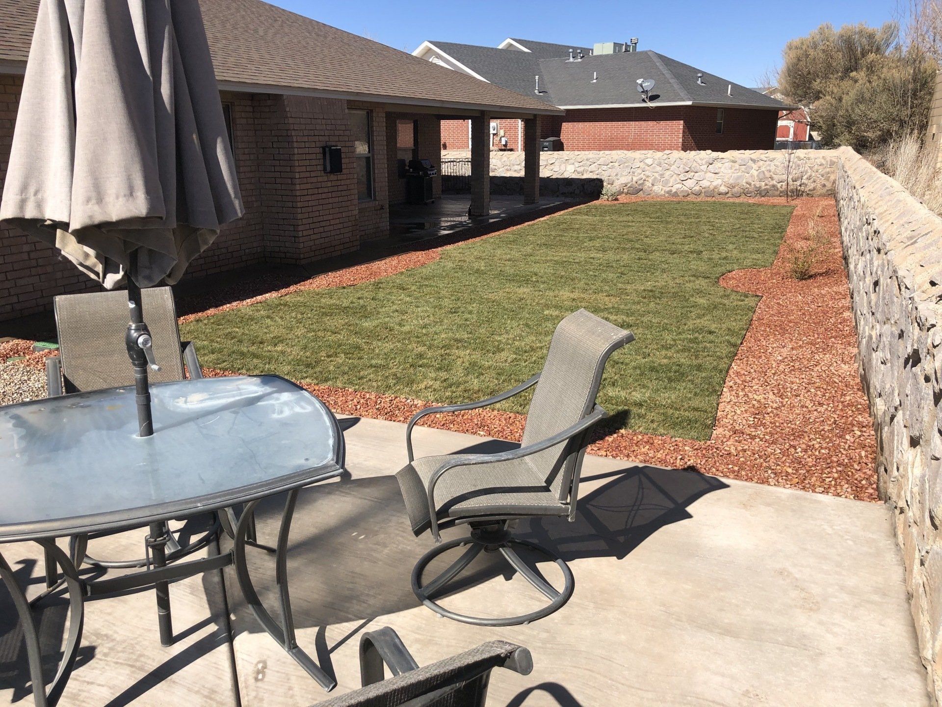 Installing Artifical Grass — Alamogordo, NM — David's Landscaping Design LLC