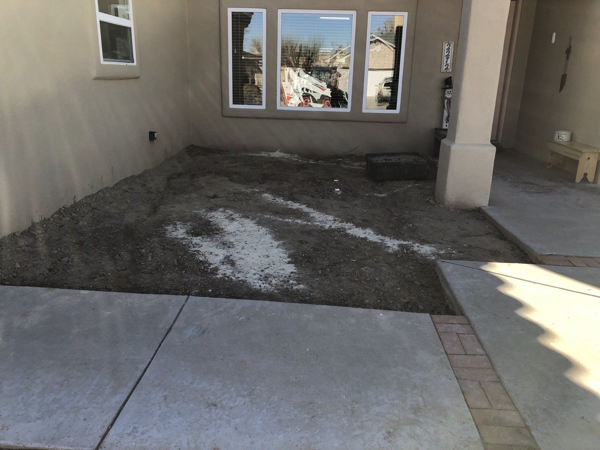 Ongoing Hardscaping Project — Alamogordo, NM — David's Landscaping Design LLC