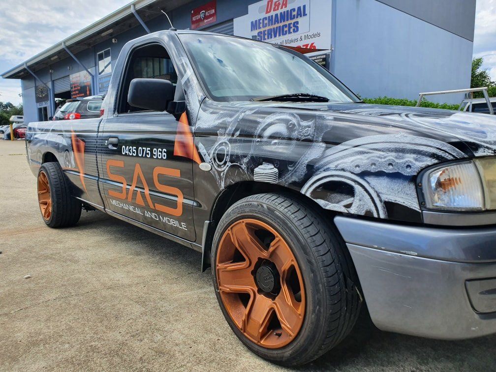 SAS vehicle wrap | Kallangur, QLD | AP Signs