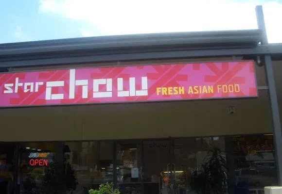 Star chow signage | Kallangur, QLD | AP Signs
