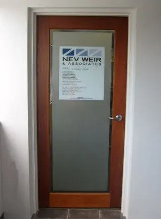 Glass door with graphics | Kallangur, QLD | AP Signs