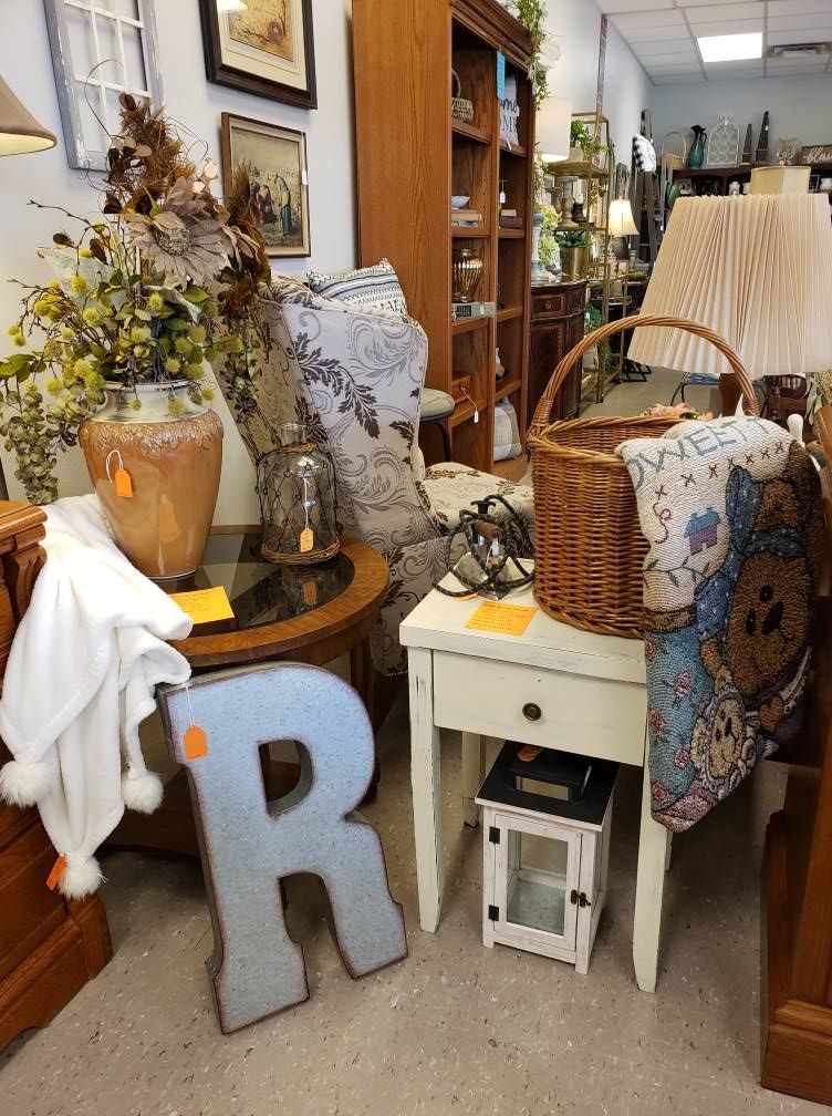 Two dressers are sitting next to each other in a room.