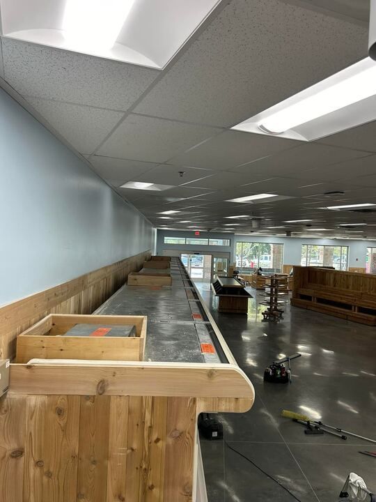 Trader Joe’s Mt Pleasant construction cleaning