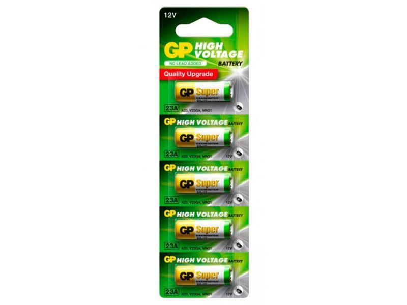 Pila Alto Voltaje Alcalina GPBatteries Ultra 23A 12V - GP23AE-C5 amgimportadora.com
