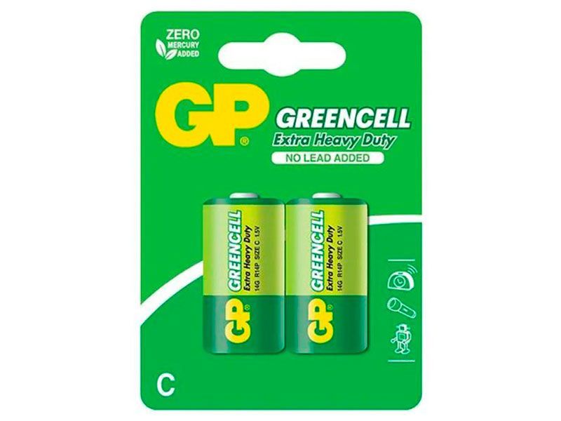 Pila Manganeso Grencell GPBatteries Tipo C - GP14G amgimportadora.com