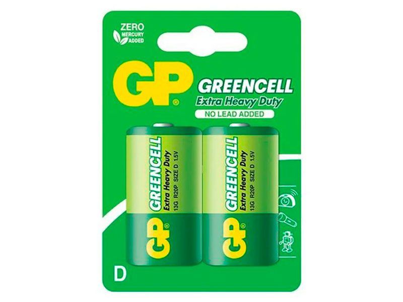 Pila Manganeso Grencell GPBatteries Tipo D - GP13G amgimportadora.com