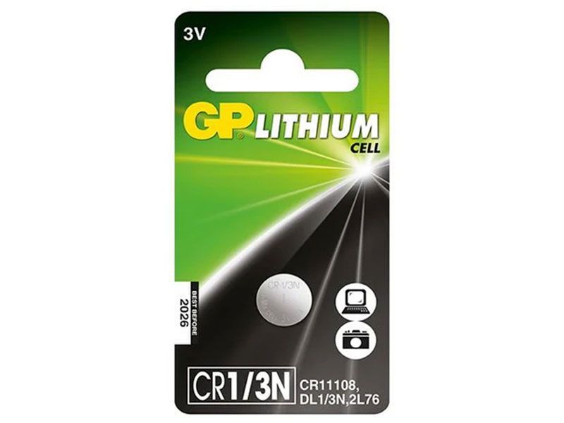 Pila de Botón de Litio GPBatteries - GPCR1/3N-C1 amg importadora