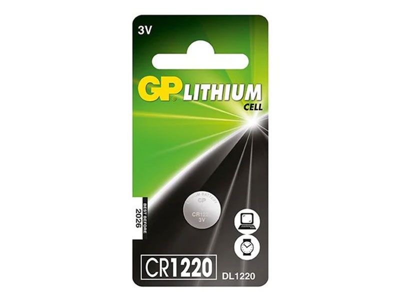 Pila de Botón de Litio GPBatteries - GPCR1220- C5 amg importadora
