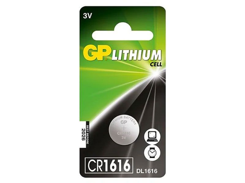Pila de Botón de Litio GPBatteries - GPCR1616- C5 amg importadora