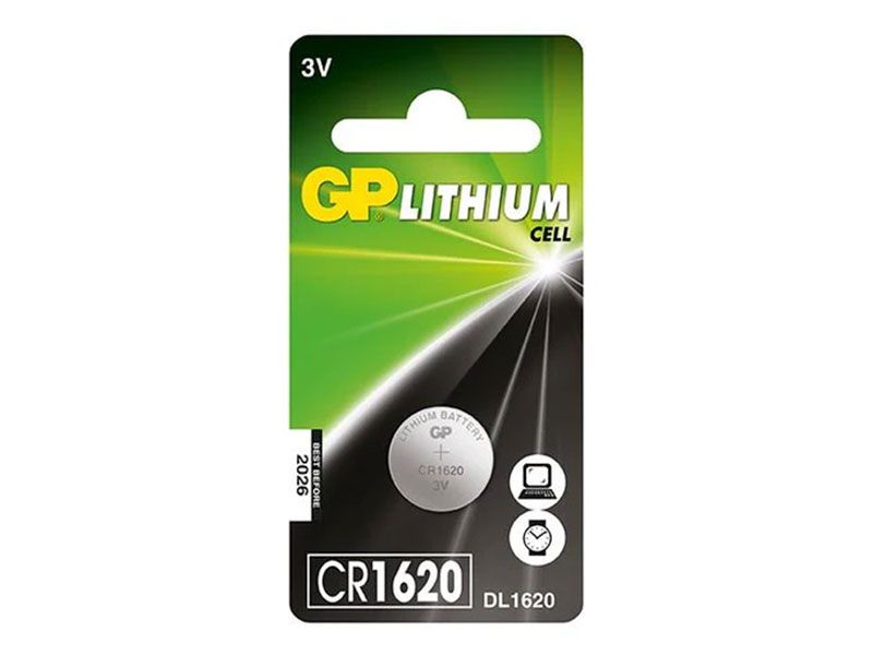 Pila de Botón de Litio GPBatteries - GPCR1620 -C5 amg importadora