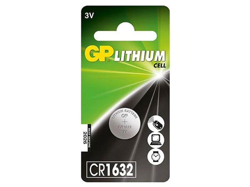 Pila de Botón de Litio GPBatteries - GPCR1632 -C5 amg importadora