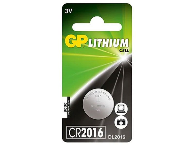 Pila de Botón de Litio GPBatteries - GPCR2016- C5 amg importadora
